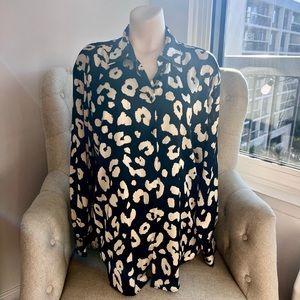 Zara “silk” blouse